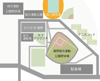 高知県立春野総合運動公園マップ